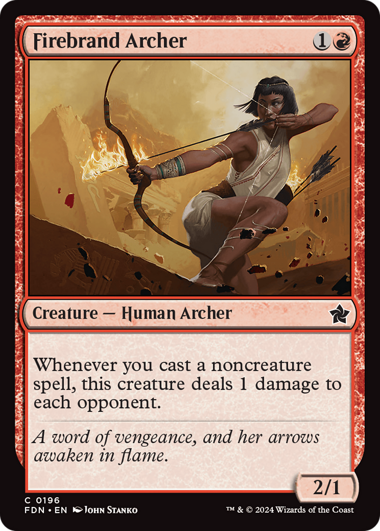 Firebrand Archer [Foundations] | Fandemonia Ltd