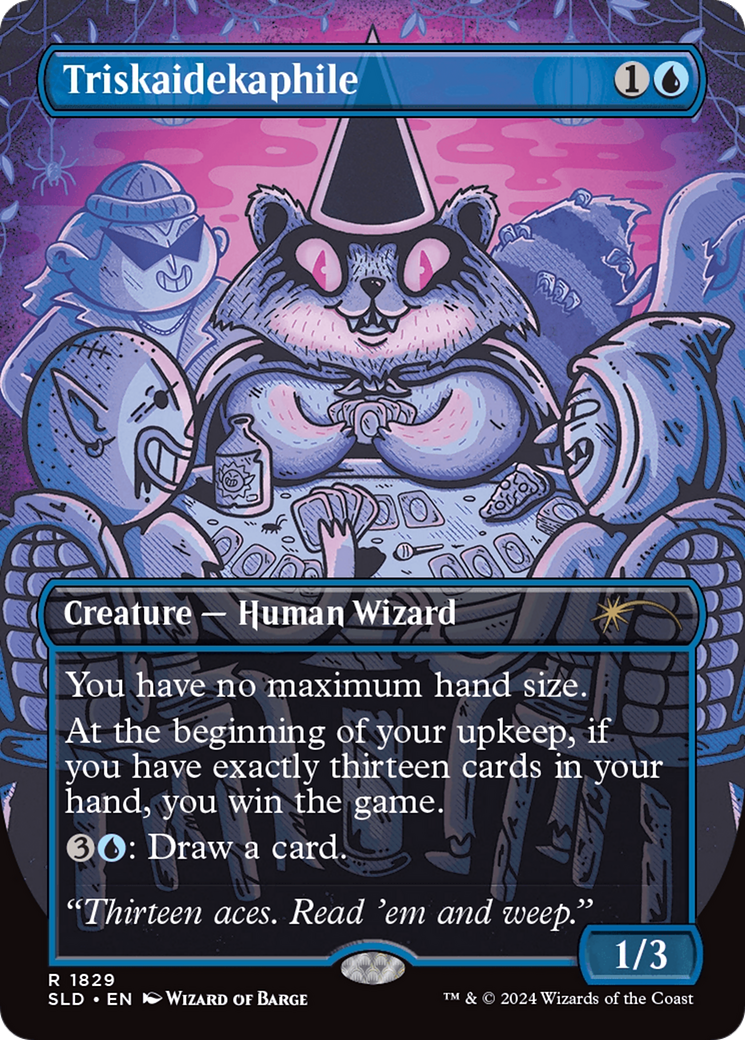 Triskaidekaphile (Rainbow Foil) [Secret Lair Drop Series] | Fandemonia Ltd