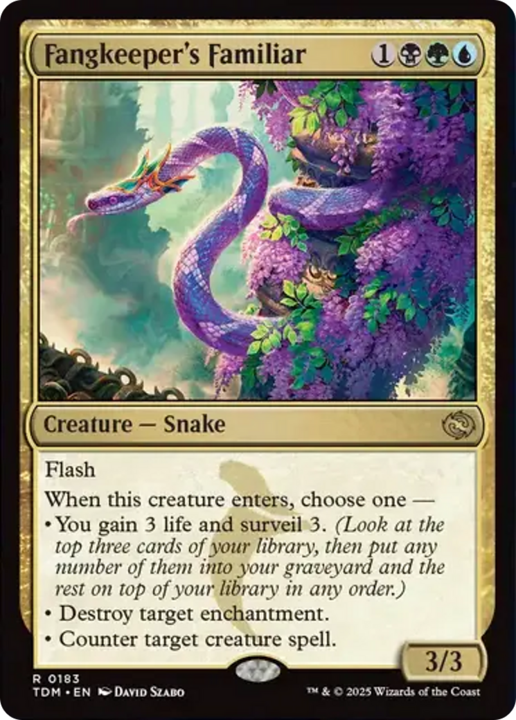 Fangkeeper's Familiar [Tarkir: Dragonstorm] | Fandemonia Ltd