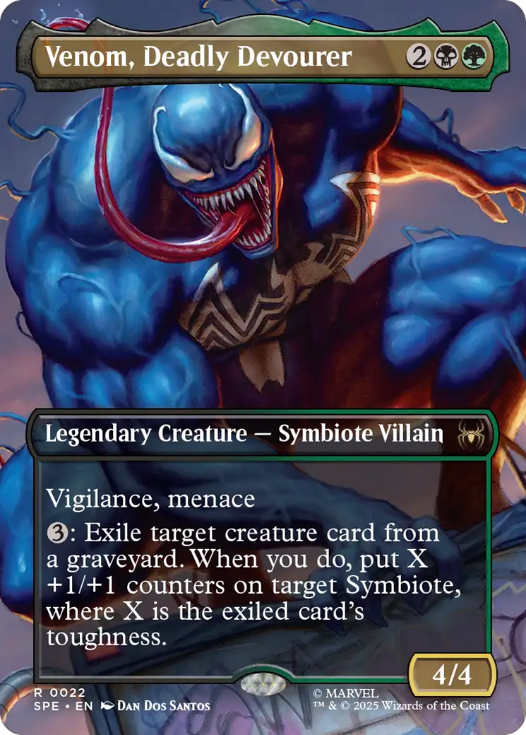 Venom, Deadly Devourer (Borderless) [Marvel's Spider-Man: Eternal-Legal] | Fandemonia Ltd