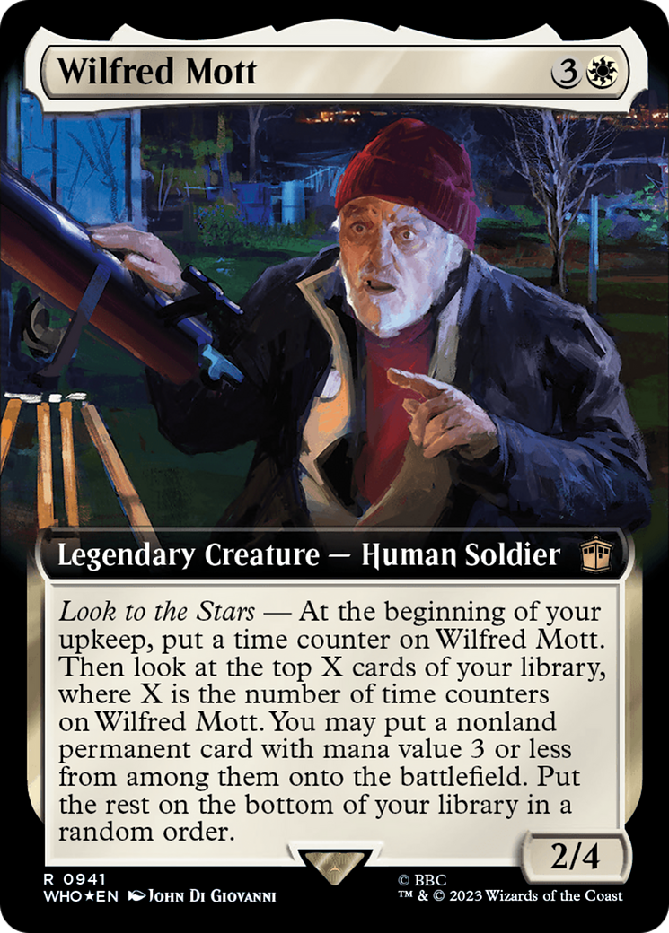 Wilfred Mott (Extended Art) (Surge Foil) [Doctor Who] | Fandemonia Ltd
