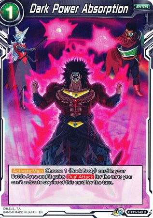 Dark Power Absorption (BT11-149) [Vermilion Bloodline] | Fandemonia Ltd