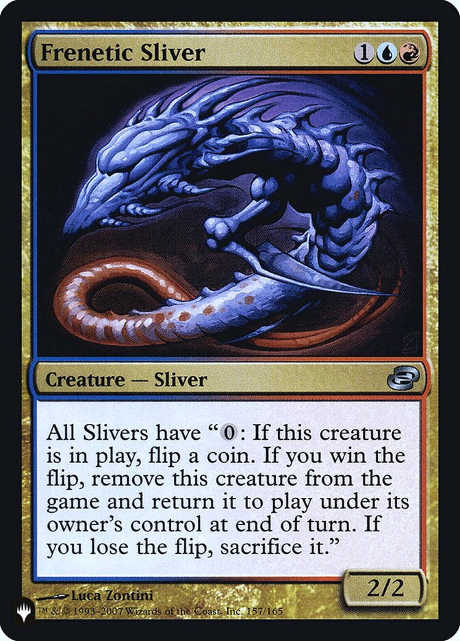 Frenetic Sliver [Secret Lair: Heads I Win, Tails You Lose] | Fandemonia Ltd