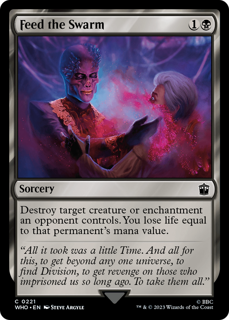 Feed the Swarm [Doctor Who] | Fandemonia Ltd