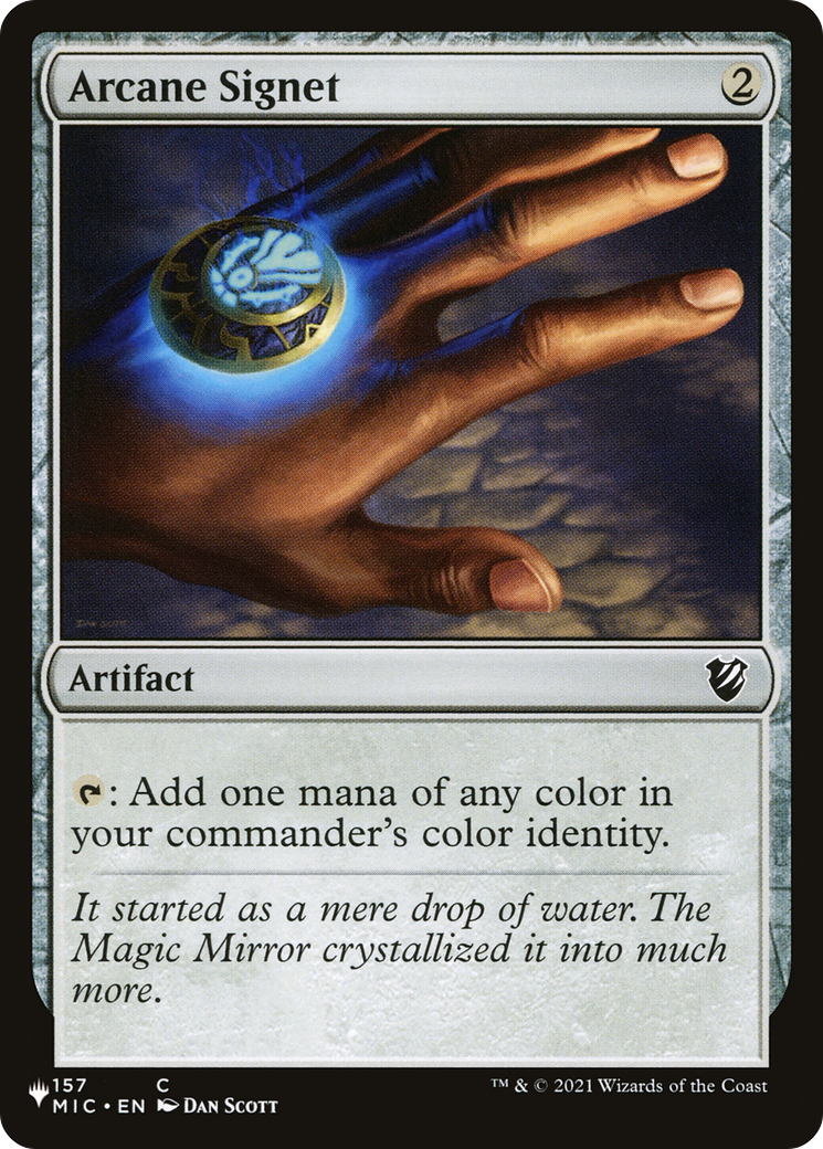 Arcane Signet (MIC) [The List] | Fandemonia Ltd