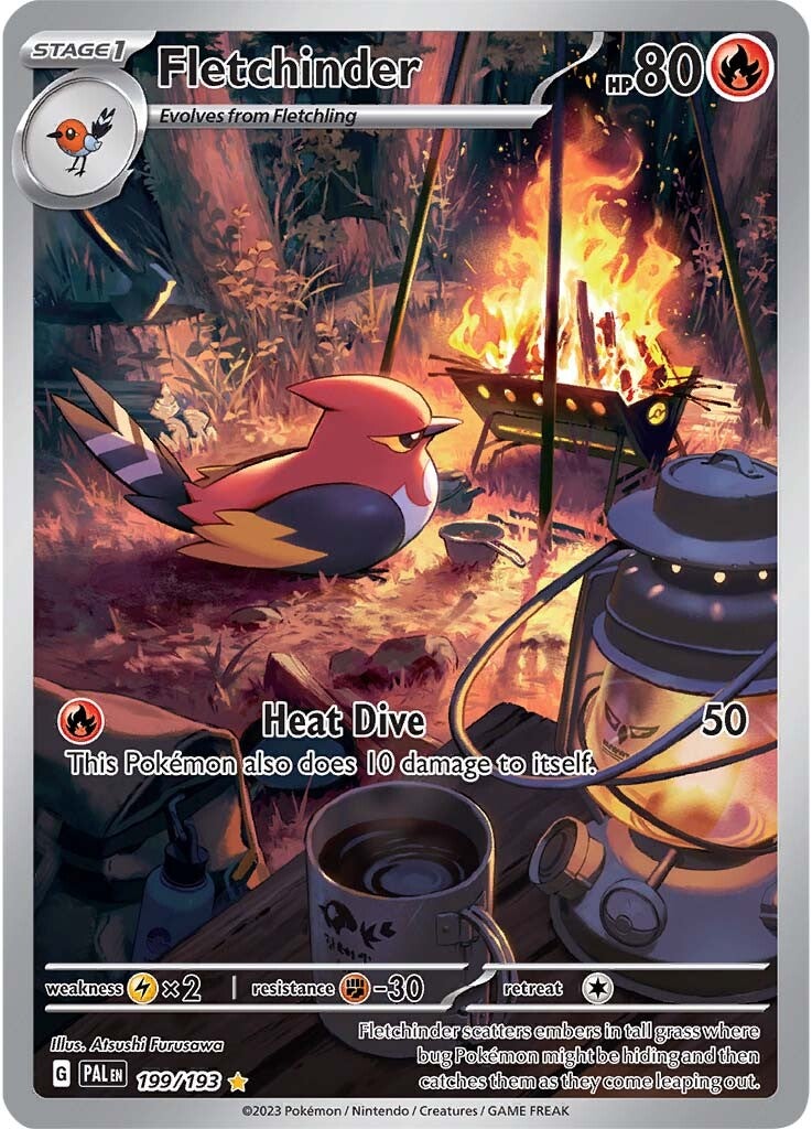 Fletchinder (199/193) [Scarlet & Violet: Paldea Evolved] | Fandemonia Ltd