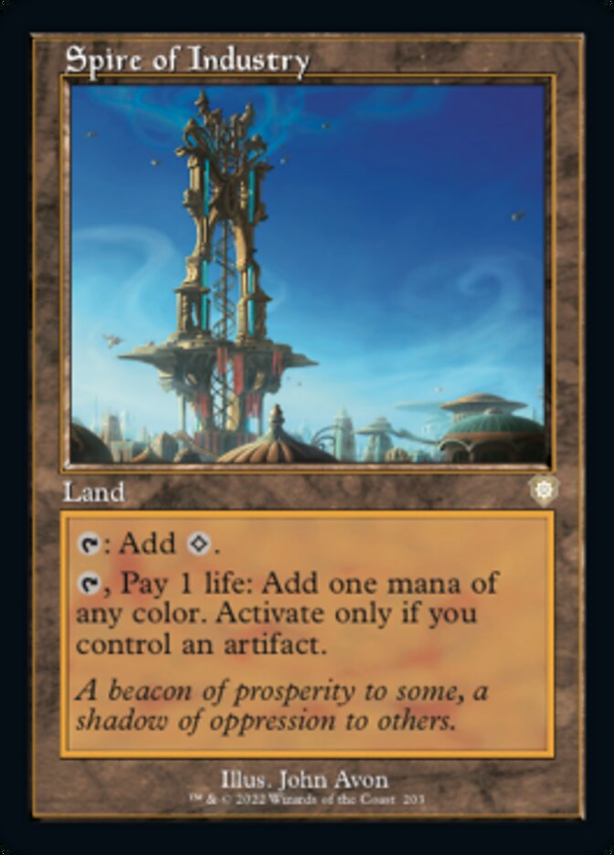Spire of Industry (Retro) [The Brothers' War Commander] | Fandemonia Ltd
