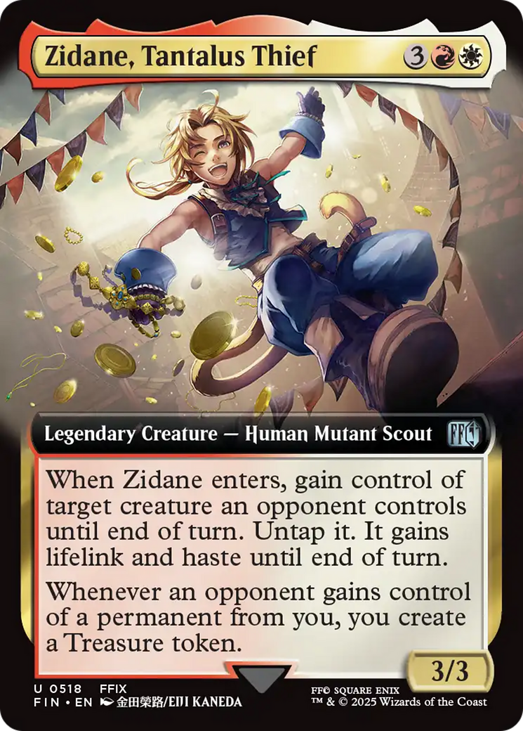 Zidane, Tantalus Thief (Extended Art) [FINAL FANTASY] | Fandemonia Ltd