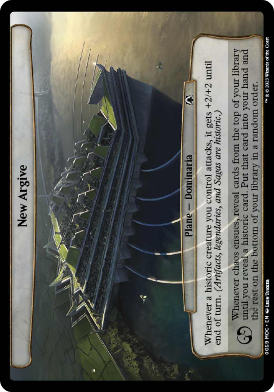 New Argive [March of the Machine Commander] | Fandemonia Ltd