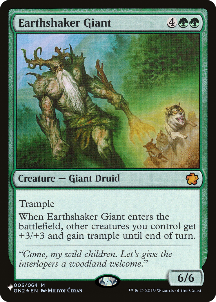 Earthshaker Giant [The List] | Fandemonia Ltd