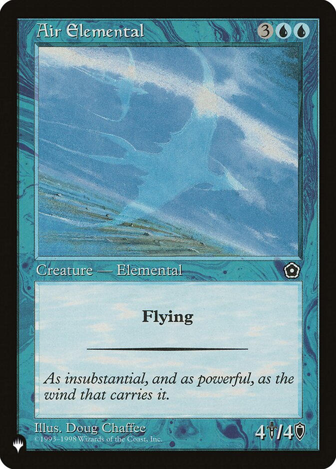 Air Elemental [The List] | Fandemonia Ltd