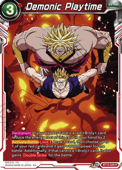 Demonic Playtime (BT15-029) [Saiyan Showdown] | Fandemonia Ltd