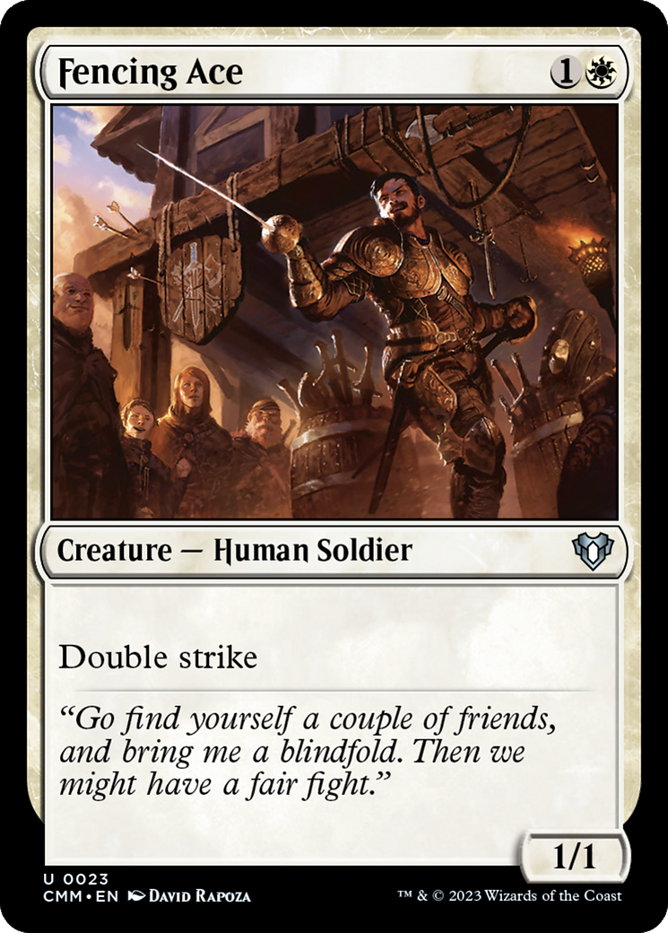 Fencing Ace [Commander Masters] | Fandemonia Ltd