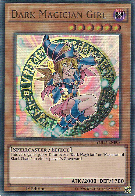 Dark Magician Girl [YGLD-ENB03] Ultra Rare | Fandemonia Ltd