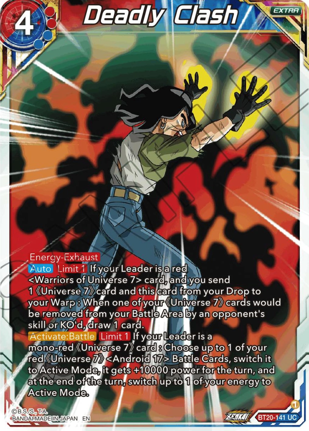 Deadly Clash (BT20-141) [Power Absorbed] | Fandemonia Ltd