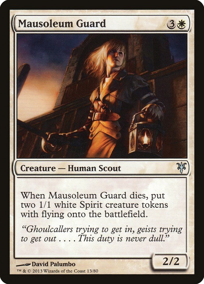 Mausoleum Guard [Duel Decks: Sorin vs. Tibalt] | Fandemonia Ltd