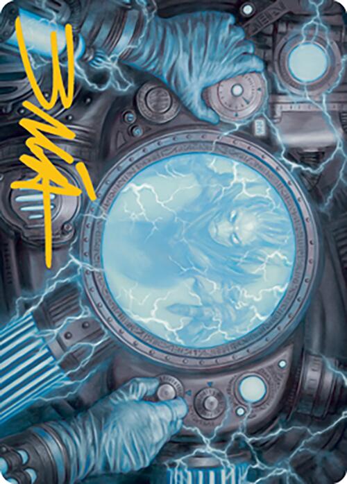 Recalibrate Art Card (Gold-Stamped Signature) [Modern Horizons 2 Art Series] | Fandemonia Ltd