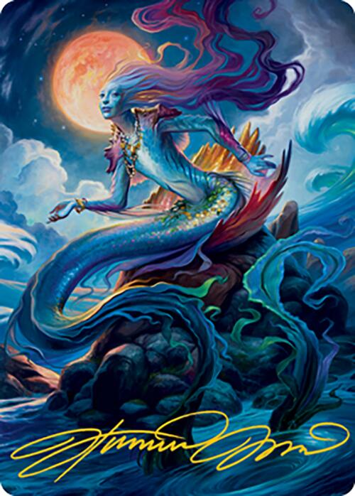 Svyelun of Sea and Sky Art Card (24) (Gold-Stamped Signature) [Modern Horizons 2 Art Series] | Fandemonia Ltd