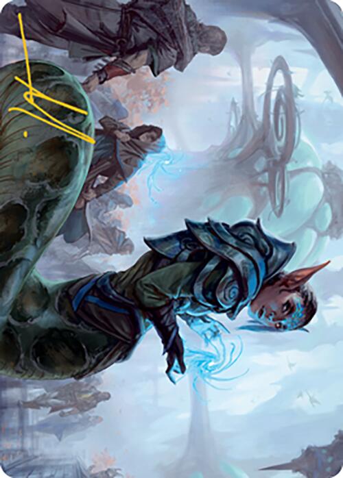 Lonis, Cryptozoologist Art Card (Gold-Stamped Signature) [Modern Horizons 2 Art Series] | Fandemonia Ltd