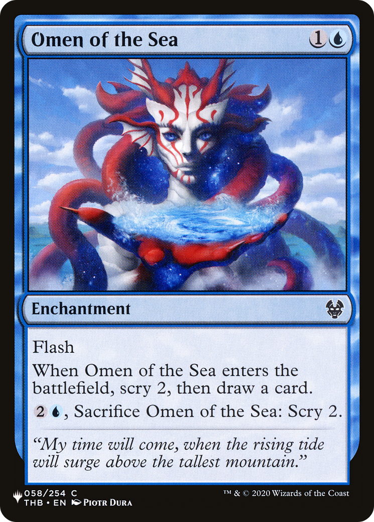 Omen of the Sea [The List] | Fandemonia Ltd
