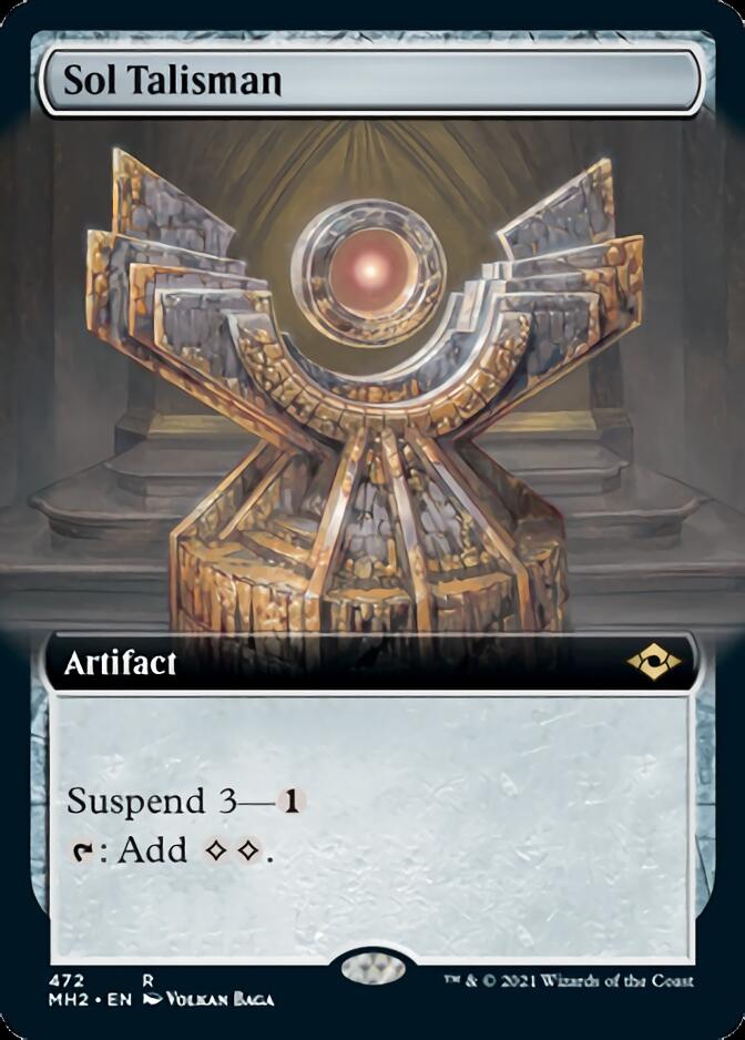 Sol Talisman (Extended Art) [Modern Horizons 2] | Fandemonia Ltd