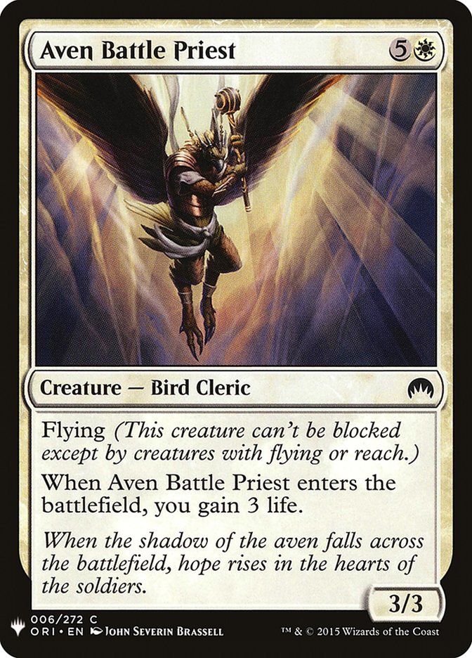 Aven Battle Priest [Mystery Booster] | Fandemonia Ltd