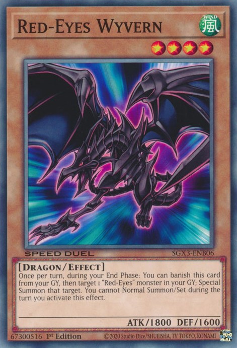 Red-Eyes Wyvern [SGX3-ENB06] Common | Fandemonia Ltd