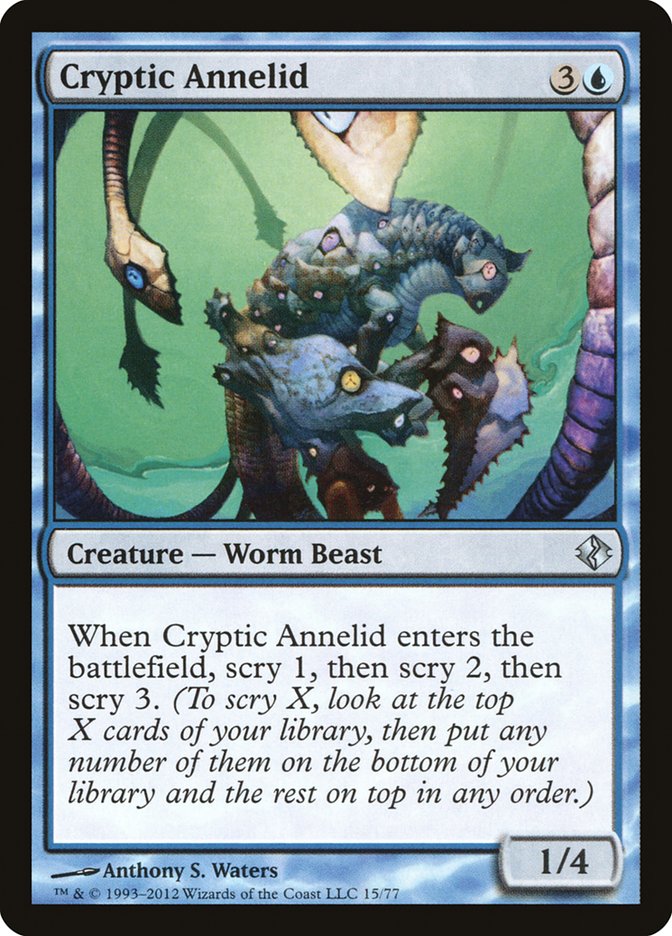 Cryptic Annelid [Duel Decks: Venser vs. Koth] | Fandemonia Ltd