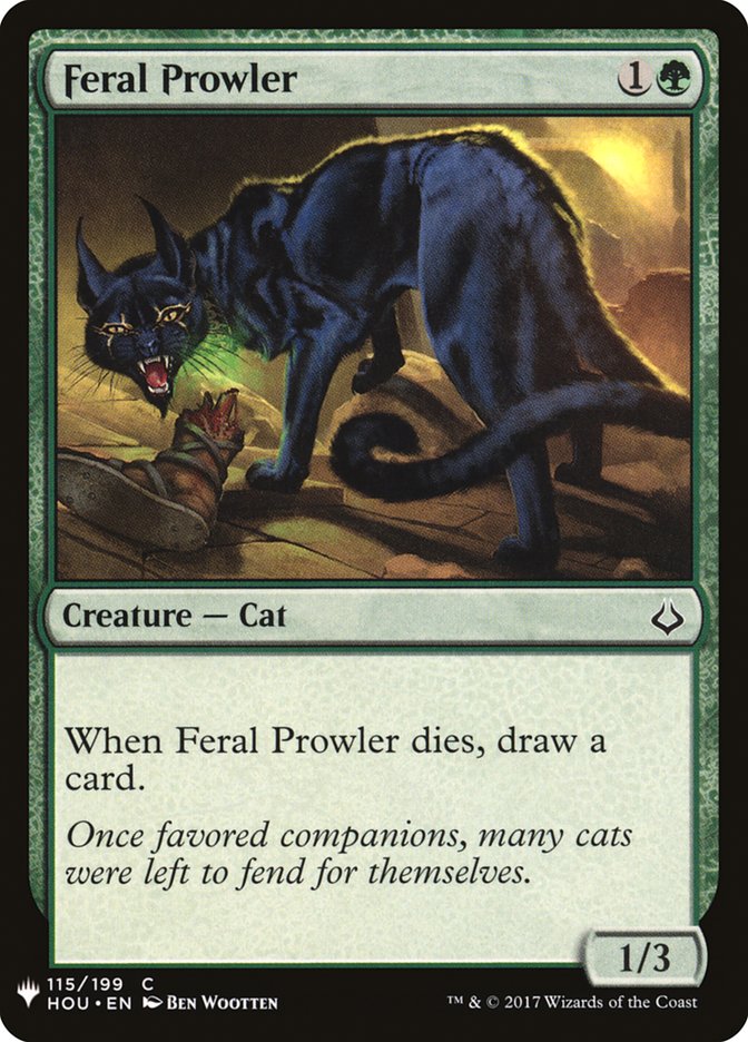 Feral Prowler [Mystery Booster] | Fandemonia Ltd