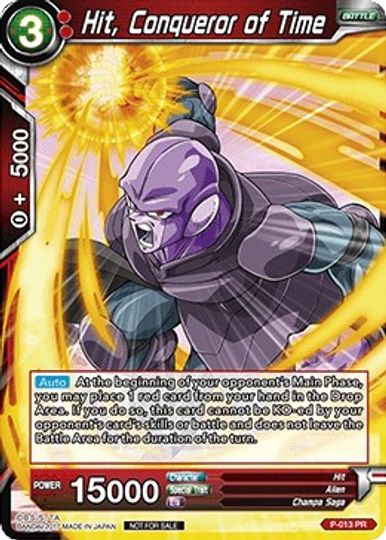 Hit, Conqueror of Time (P-013) [Promotion Cards] | Fandemonia Ltd