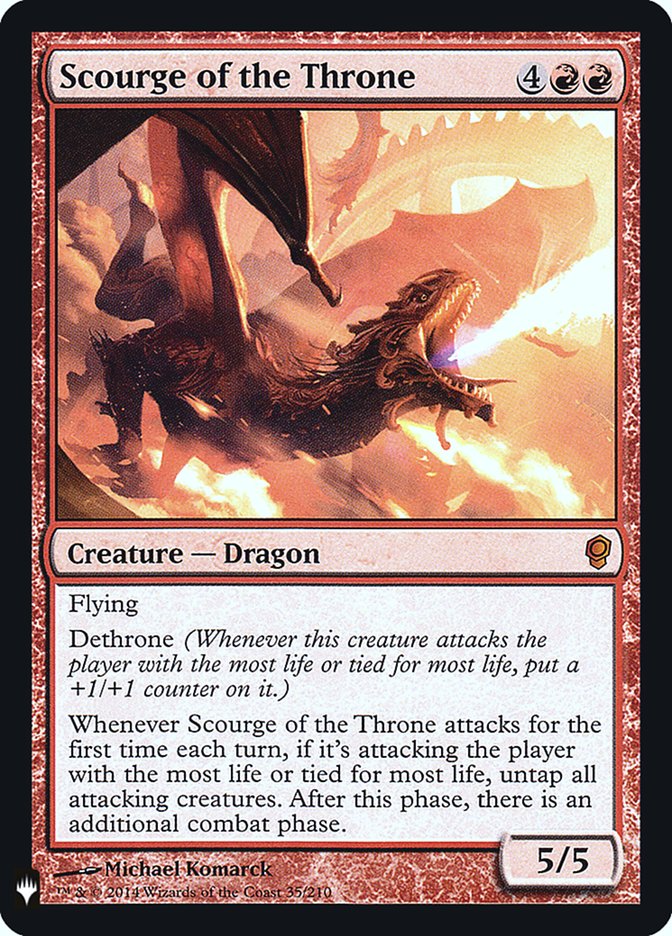 Scourge of the Throne [Mystery Booster] | Fandemonia Ltd