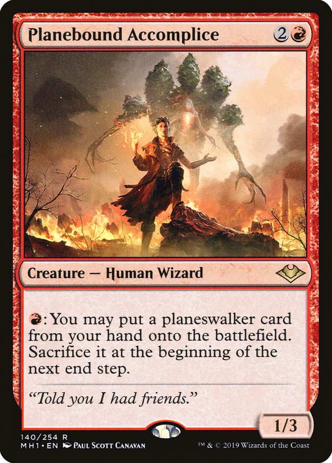 Planebound Accomplice [Modern Horizons] | Fandemonia Ltd