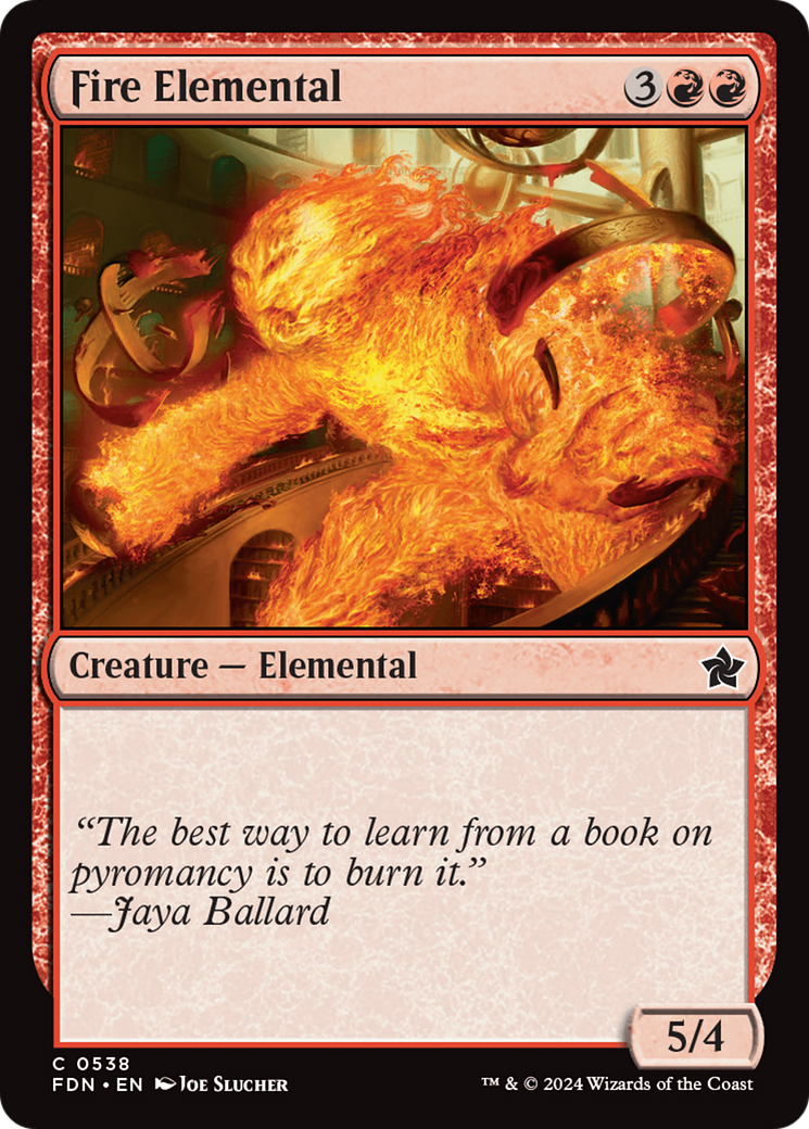 Fire Elemental [Foundations] | Fandemonia Ltd