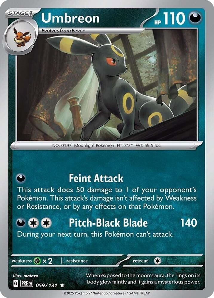 Umbreon (059/131) [Scarlet & Violet: Prismatic Evolutions] | Fandemonia Ltd