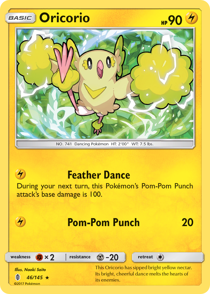 Oricorio (46/145) [Sun & Moon: Guardians Rising] | Fandemonia Ltd