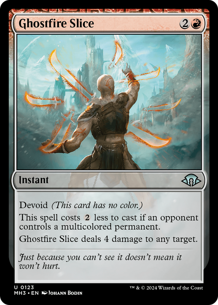 Ghostfire Slice [Modern Horizons 3] | Fandemonia Ltd