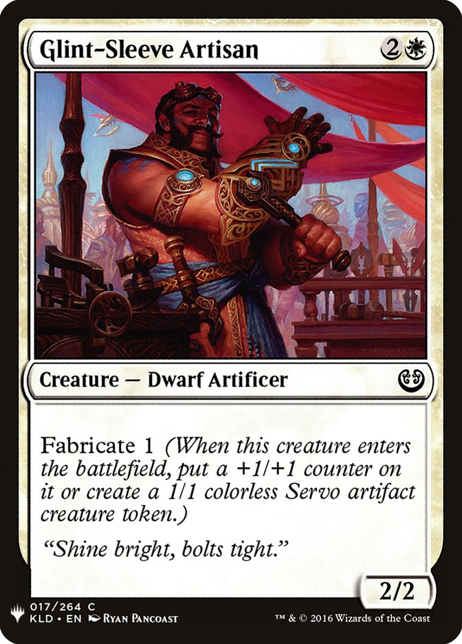 Glint-Sleeve Artisan [Mystery Booster] | Fandemonia Ltd