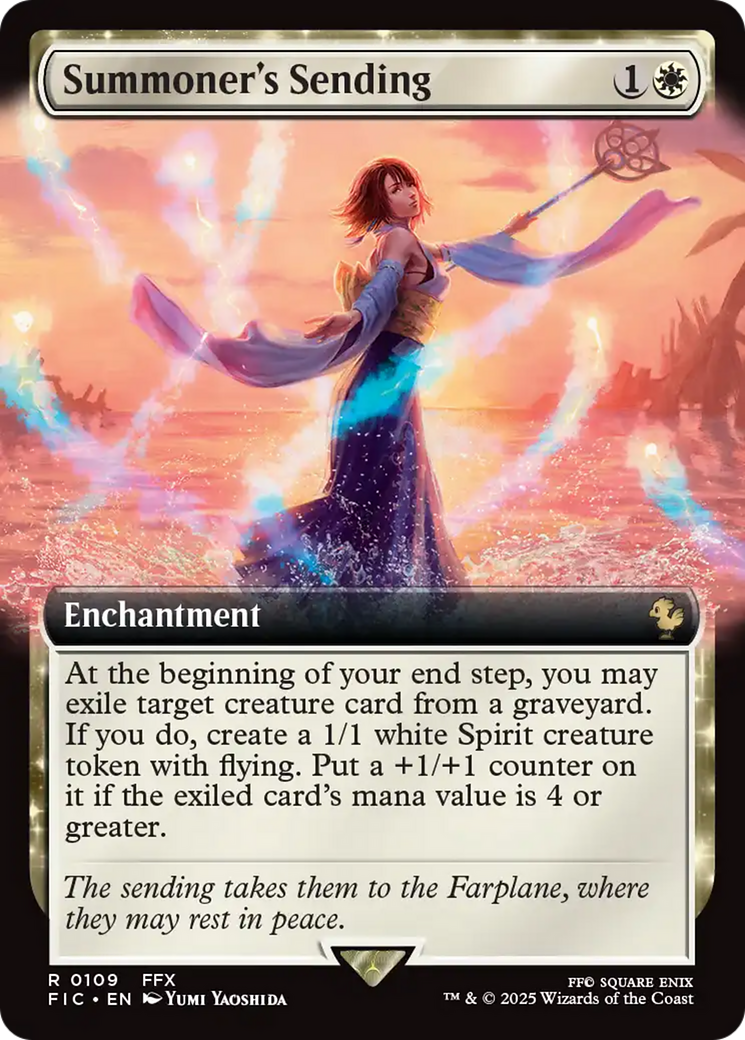 Summoner's Sending (Extended Art) [FINAL FANTASY Commander] | Fandemonia Ltd