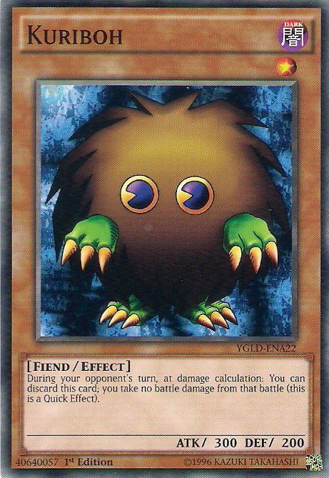 Kuriboh [YGLD-ENA22] Common | Fandemonia Ltd