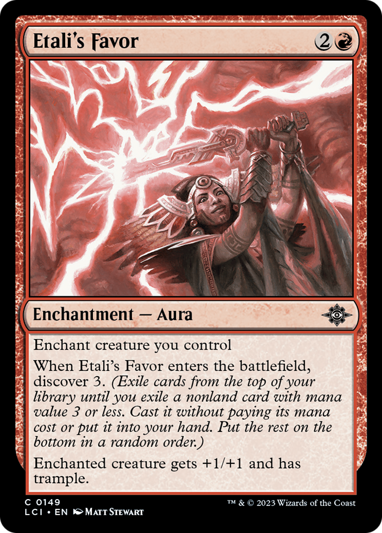 Etali's Favor [The Lost Caverns of Ixalan] | Fandemonia Ltd