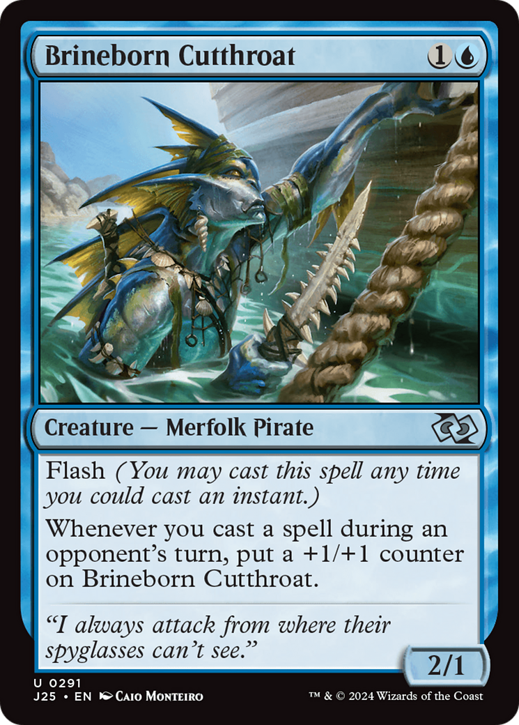 Brineborn Cutthroat [Foundations Jumpstart] | Fandemonia Ltd