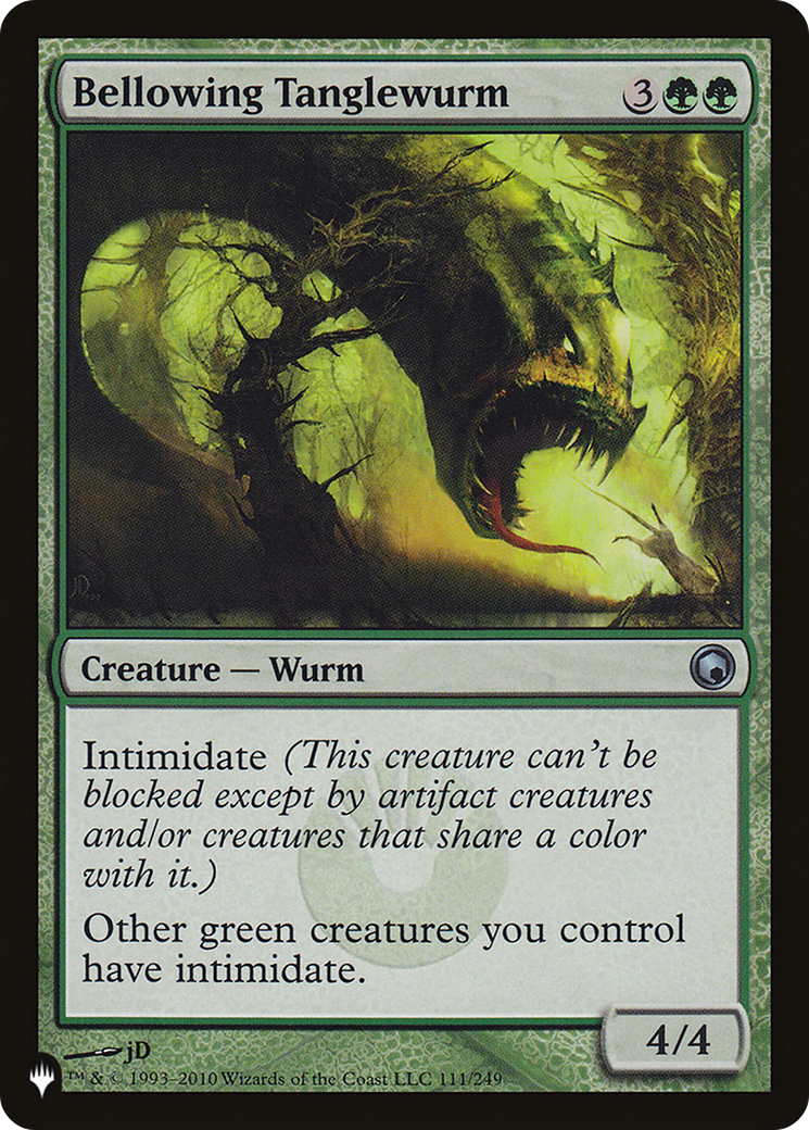 Bellowing Tanglewurm [The List] | Fandemonia Ltd
