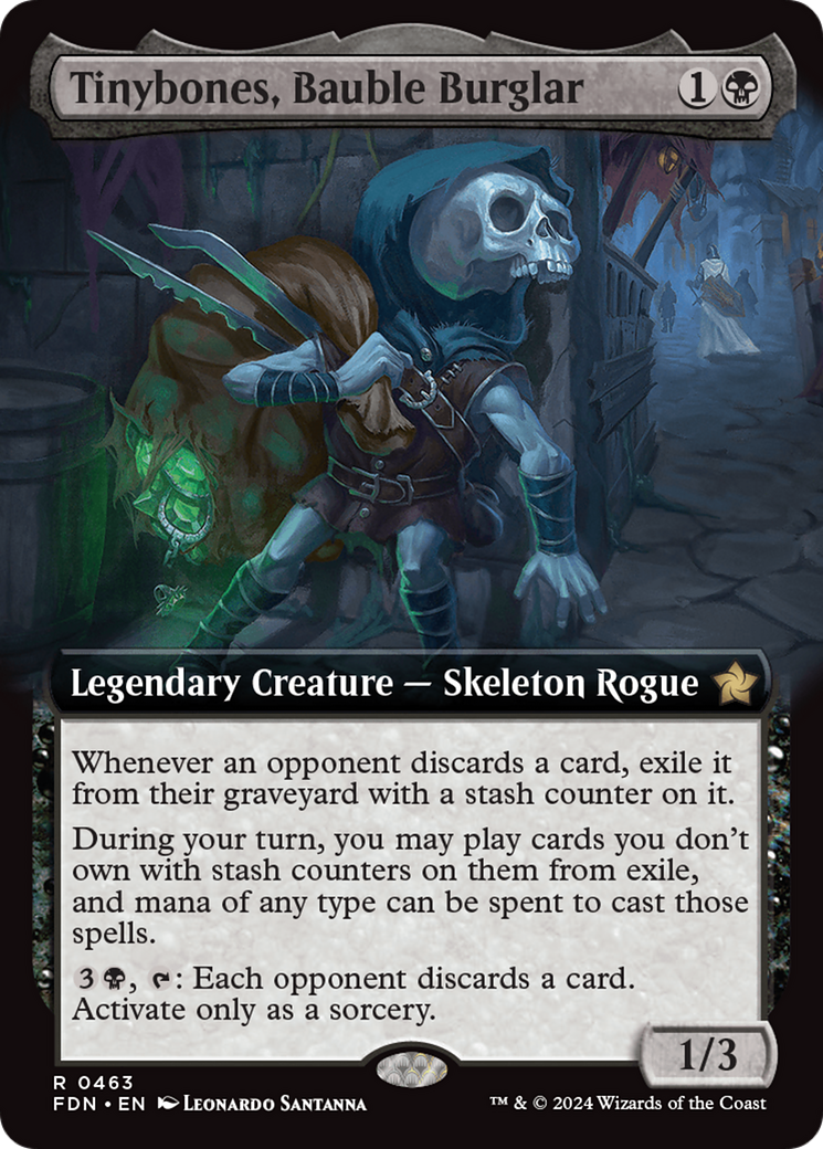Tinybones, Bauble Burglar (Extended Art) [Foundations] | Fandemonia Ltd