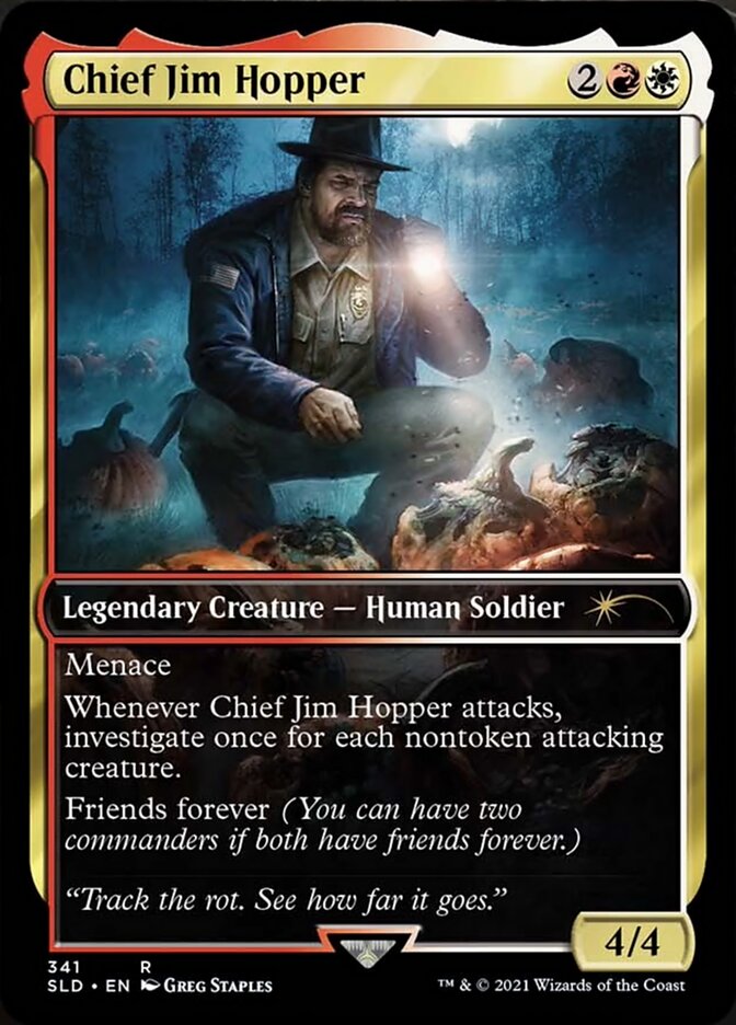 Chief Jim Hopper [Secret Lair Drop Series] | Fandemonia Ltd