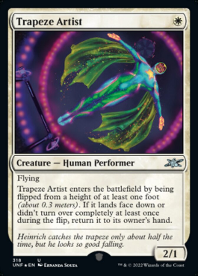 Trapeze Artist (Galaxy Foil) [Unfinity] | Fandemonia Ltd