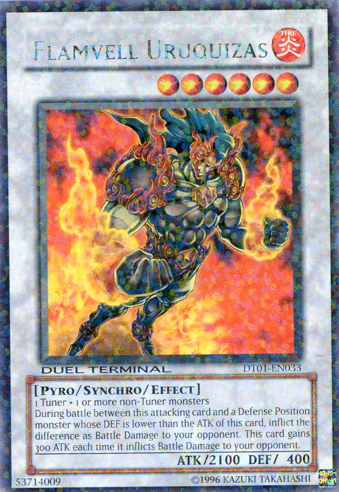 Flamvell Uruquizas [DT01-EN033] Rare | Fandemonia Ltd