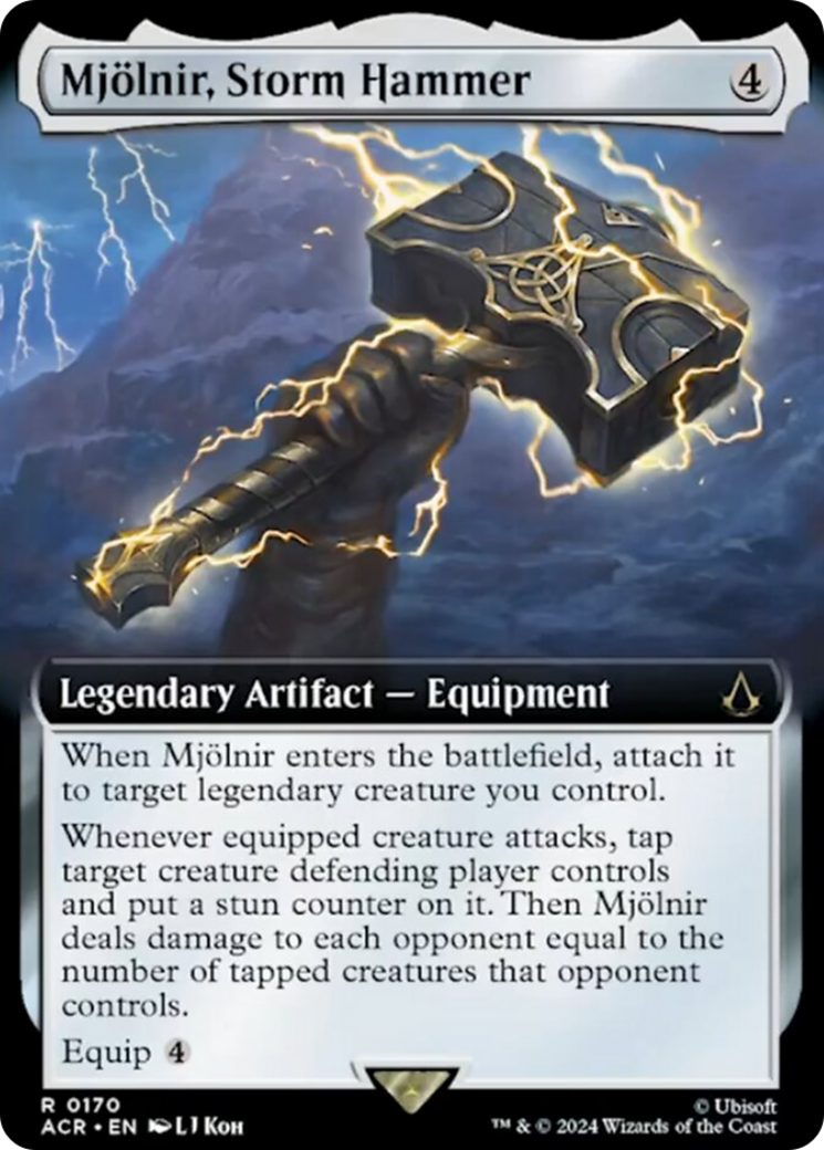 Mjolnir, Storm Hammer (Extended Art) [Assassin's Creed] | Fandemonia Ltd