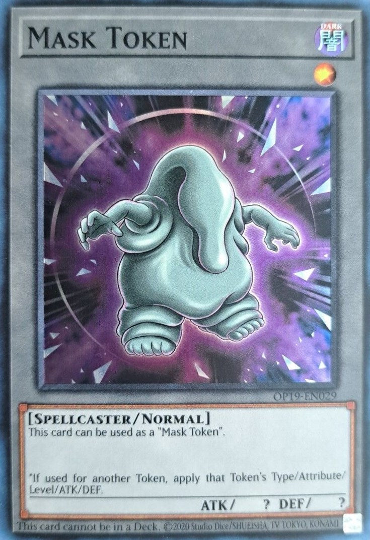 Mask Token [OP19-EN029] Super Rare | Fandemonia Ltd