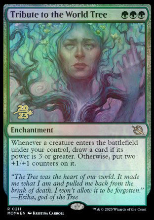 Tribute to the World Tree [March of the Machine Prerelease Promos] | Fandemonia Ltd