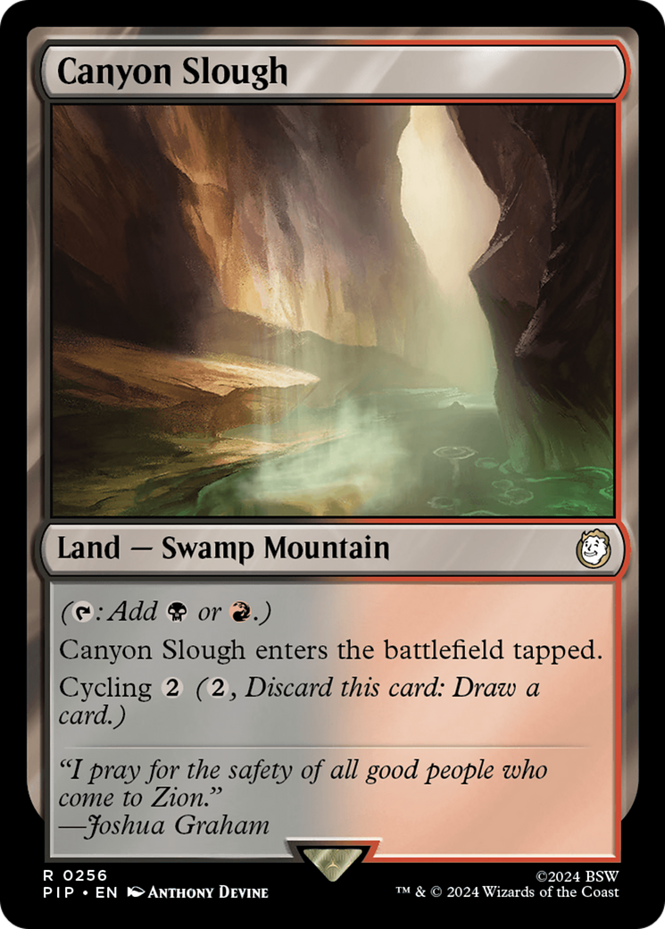 Canyon Slough [Fallout] | Fandemonia Ltd